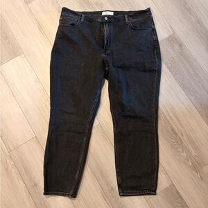 Abercrombie & Fitch Black High-Rise Jeans
